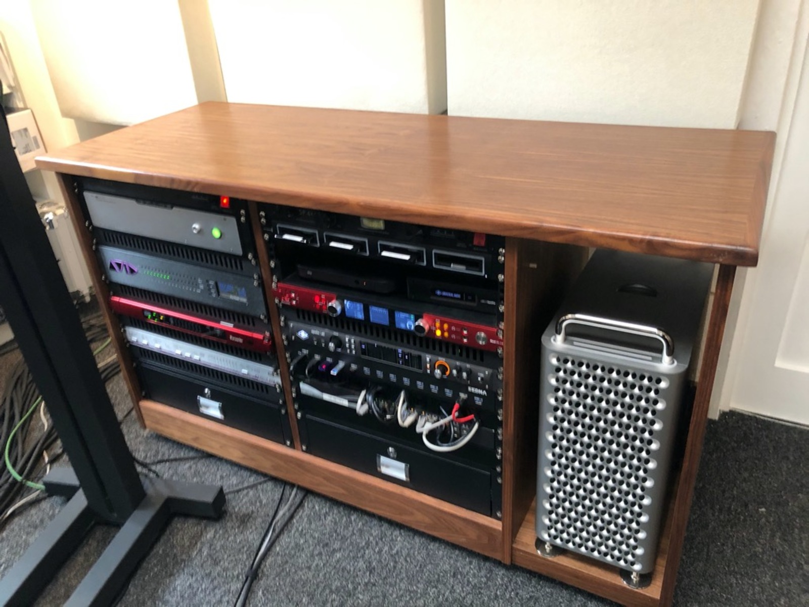 Electronic Studio Setup by octatonic featuring Avid MTRX, Grace Design m905 Monitoring System, and Focusrite A16R and 4 more pieces of gear