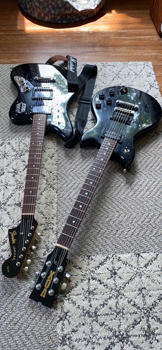 Fender Music Gear Setup by dimiknowsbest featuring Vox Standard 24 and Fender Jaguar Special