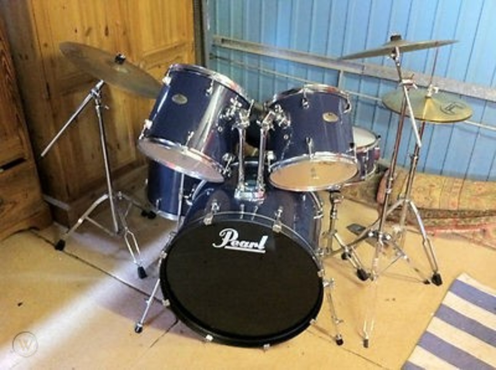 Drum Kit by joeyjordisonfanguy17 featuring pearl forum series