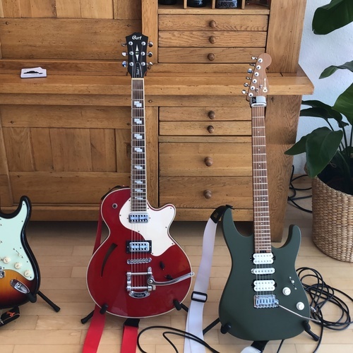 Photo of Cort Sunset 1 and more gear in a guitar