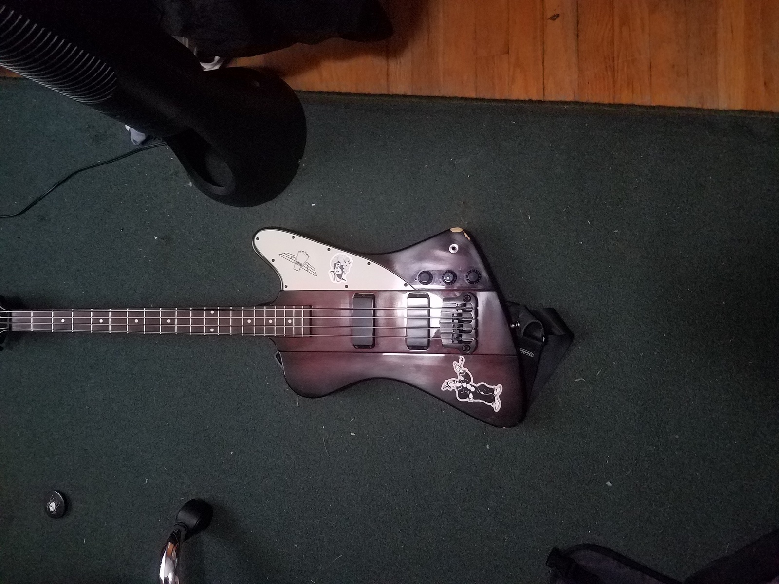 Music Gear Setup by naturalbornvillianess featuring Gibson Thunderbird IV