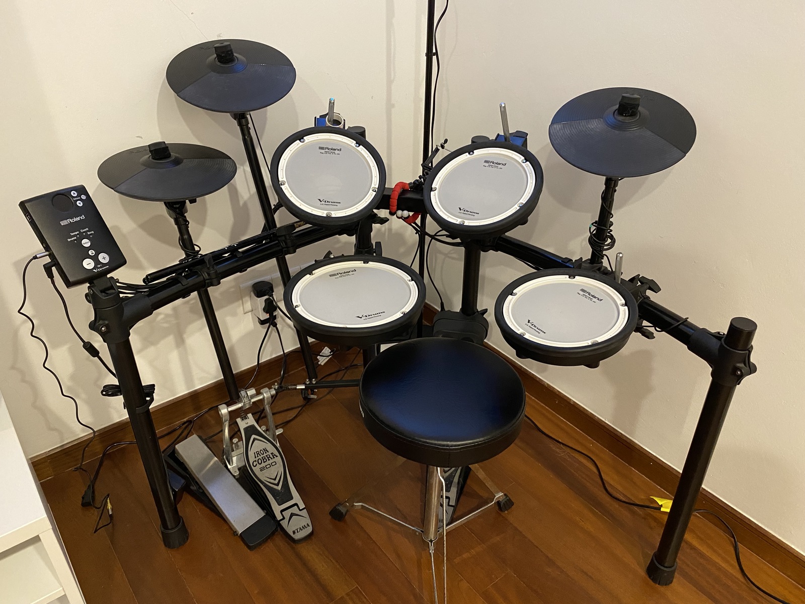 Drum Kit by schutz_the_rock_band featuring Roland TD-1DMK V-Drum Set