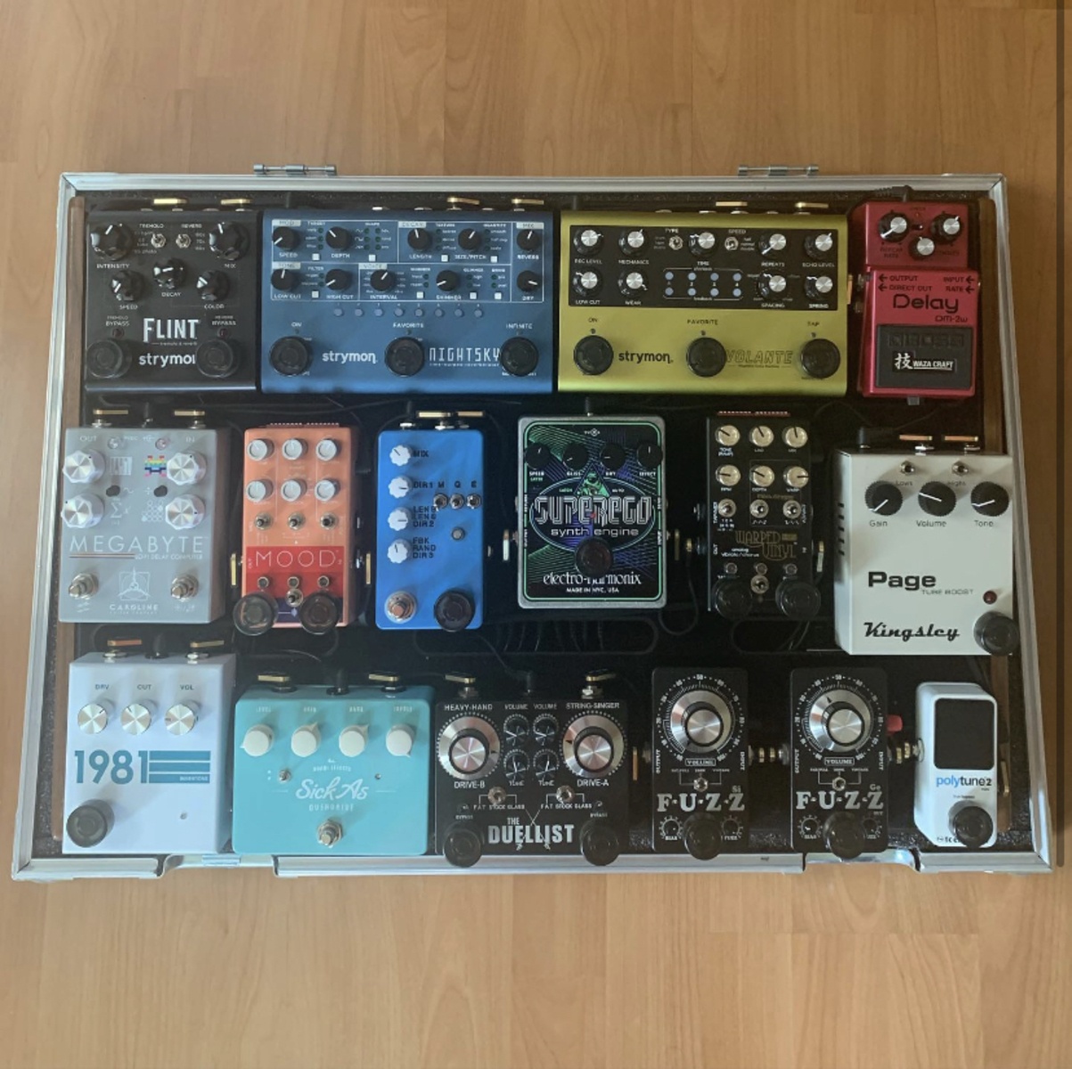 Country Music Gear Setup by warpedvinyl featuring TC Electronic PolyTune 2 Mini, King Tone - The Duellist - Black, and 1981 Inventions DRV and 12 more pieces of gear