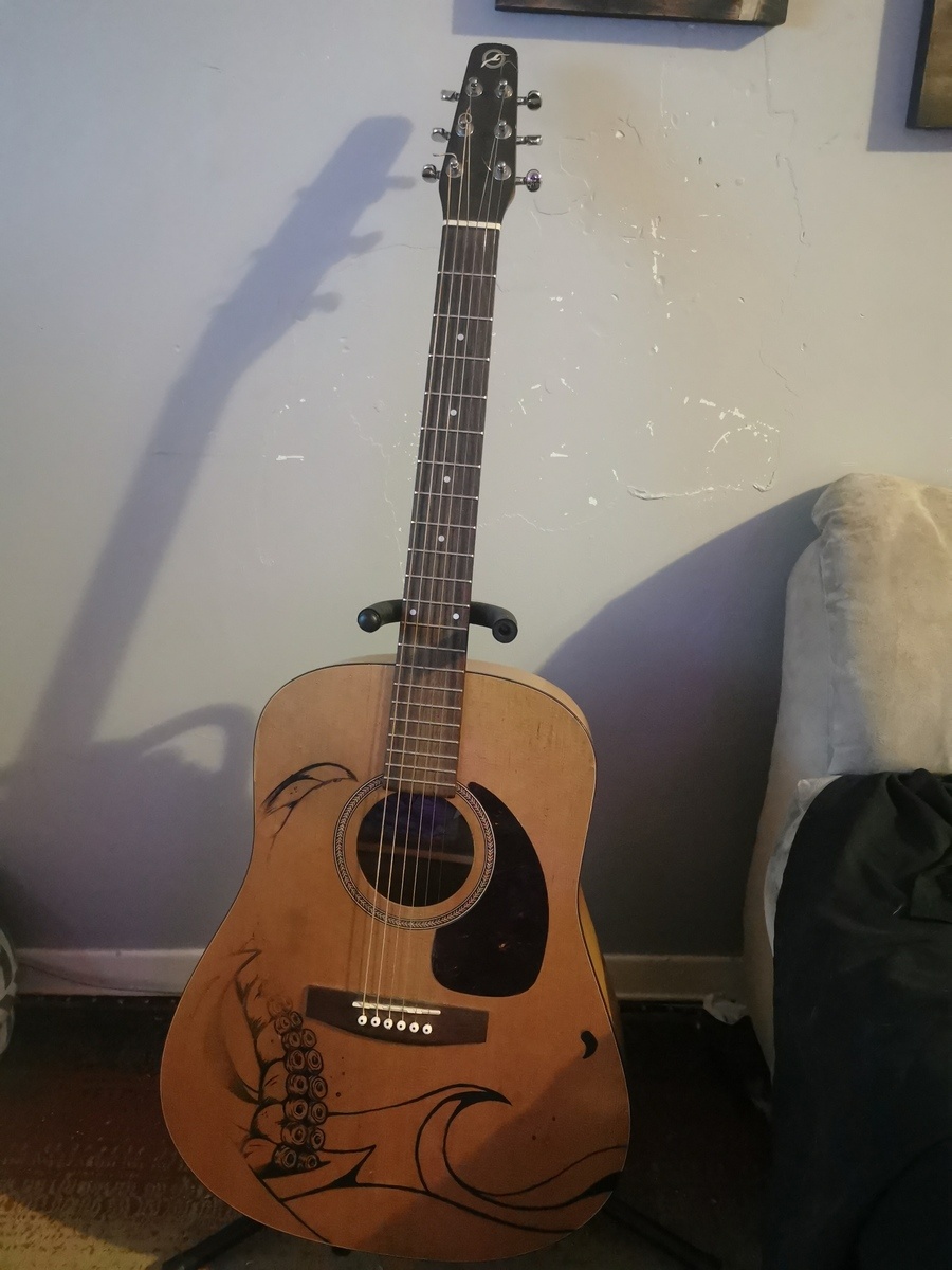Country Music Gear Setup by wychcrest featuring Seagull S6 Original