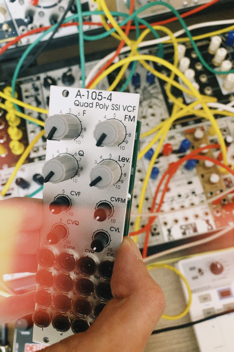 Synth Setup by monochrome featuring Doepfer A-105 24dB SSM Low Pass Filter