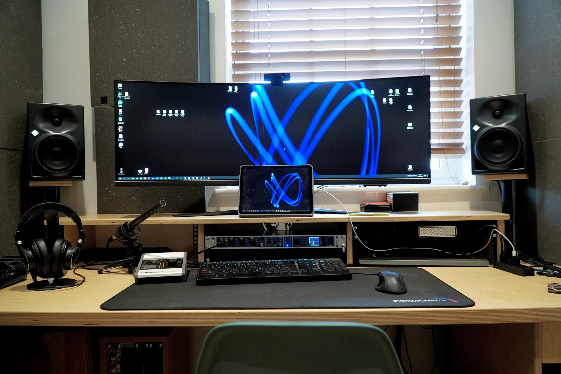 Electronic Studio Setup by charlie_hurst featuring RME Fireface UFX, TC Electronic BMC-2 High-Def D/A Converter and Monitor Controller, and Softube Console 1 MKII and 2 more pieces of gear