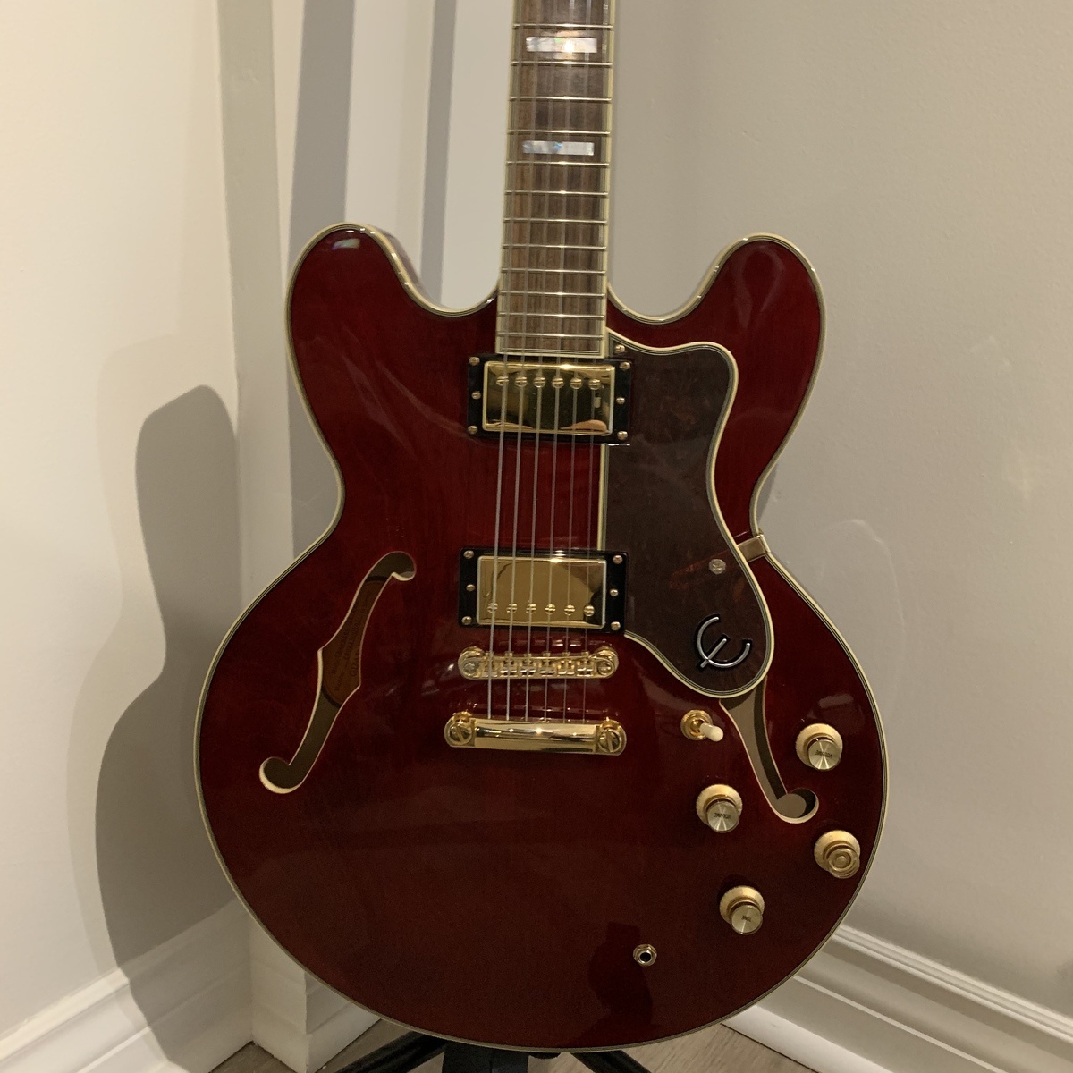 Music Gear Setup by kuffer featuring Epiphone Sheraton II