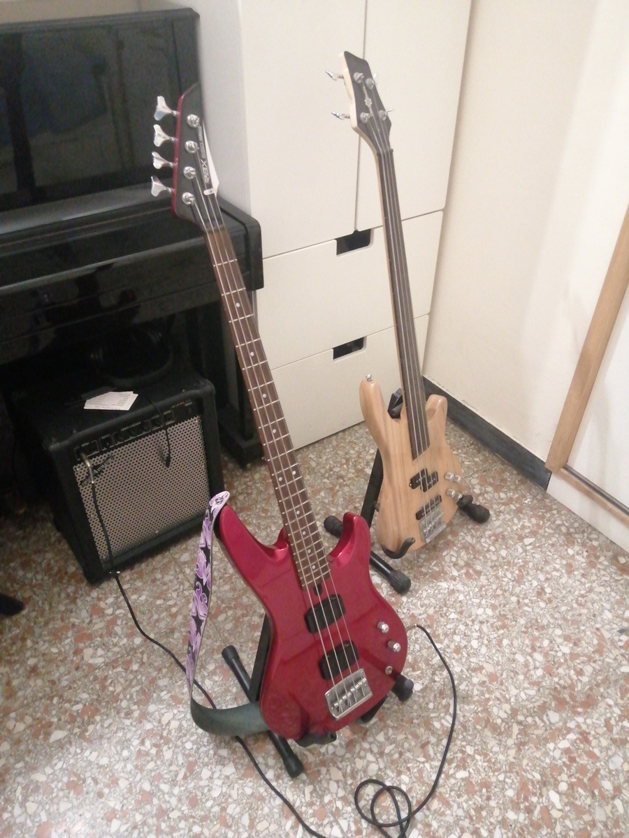 Amp Rig by qwerty8131 featuring Gear4music 35w bass amp