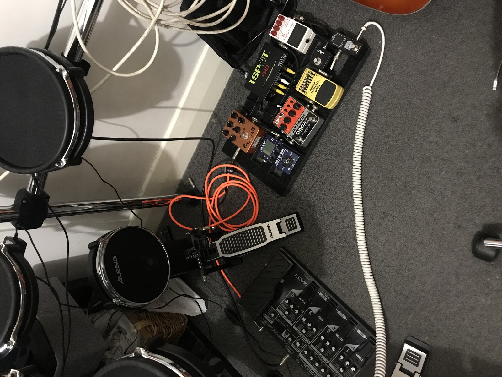 Metal Music Gear Setup by sjmc featuring Boss JB-2 Angry Driver