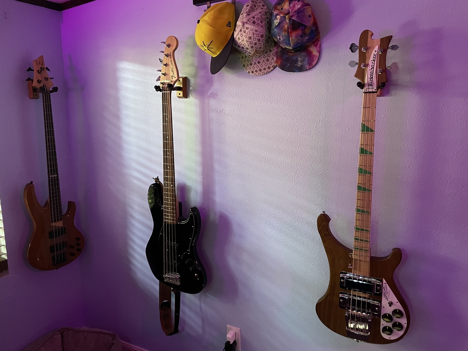 Metal Music Gear Setup by jeff_longo featuring LTD B-204, Rickenbacker 4003AC Al Cisneros Signature, and Fender Jazz Bass 5-string