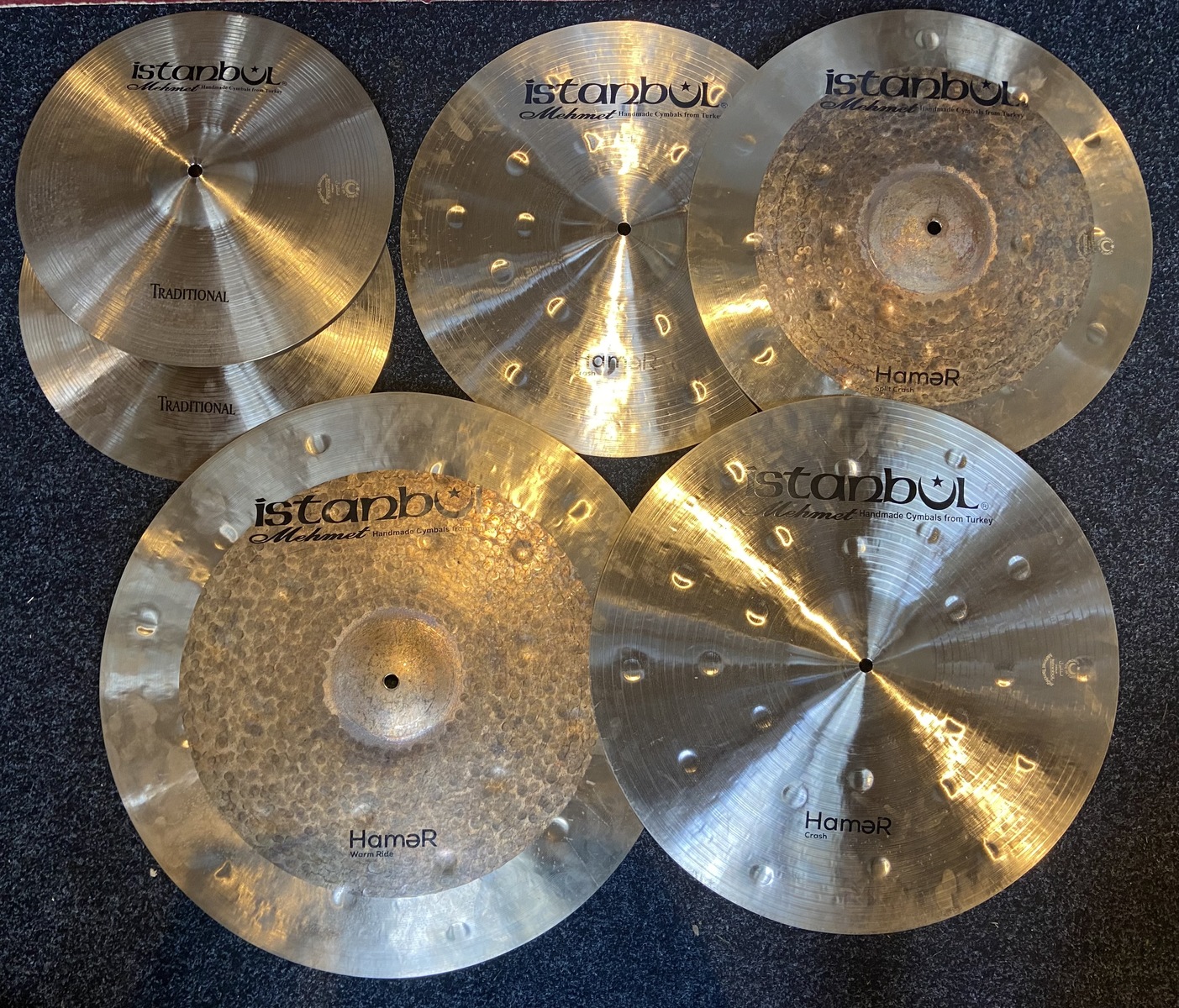 Drum Kit by juulhoeben featuring Istanbul 14" Traditional Medium Hi-Hats