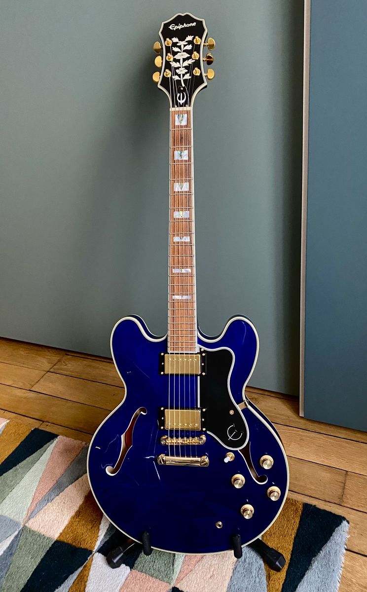 Music Gear Setup by warhol featuring Epiphone Sheraton-II Pro MS