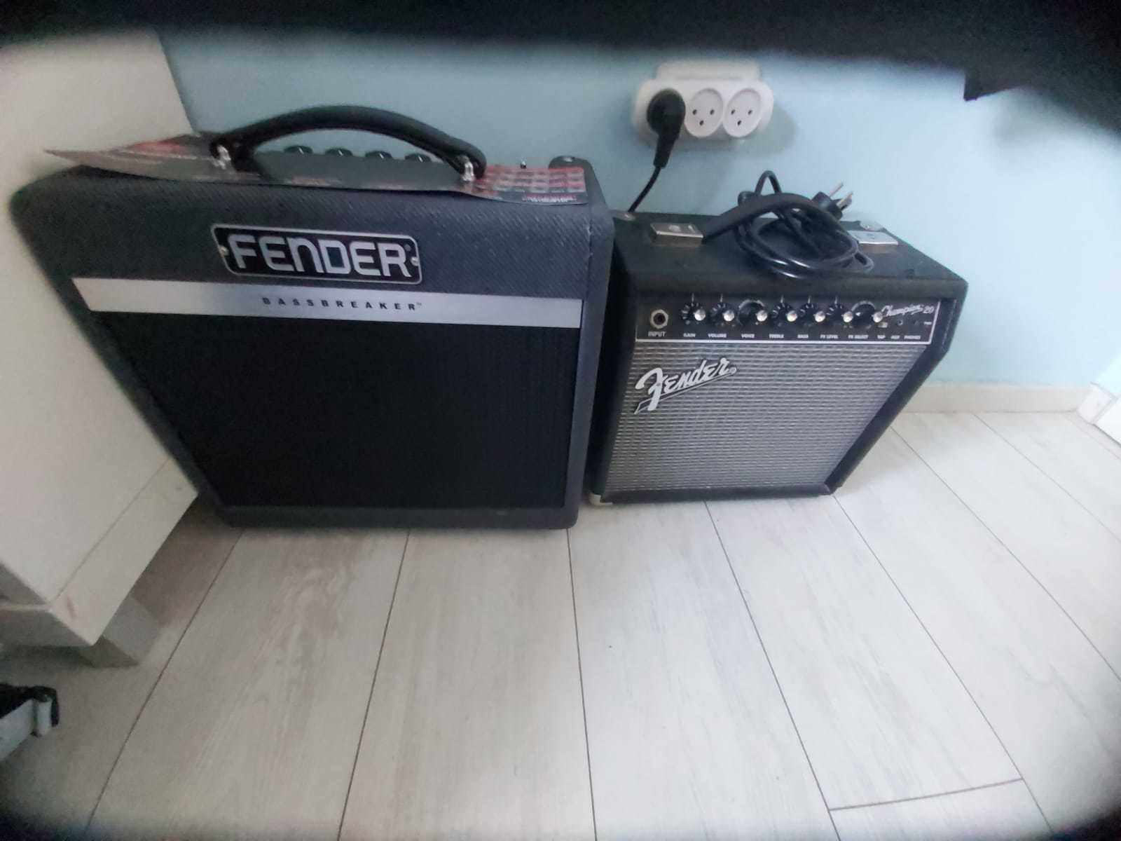 Live Rig by stavol123 featuring Fender Bassbreaker 007 1x10 7W Tube Guitar Combo Amp and Fender Champion 20