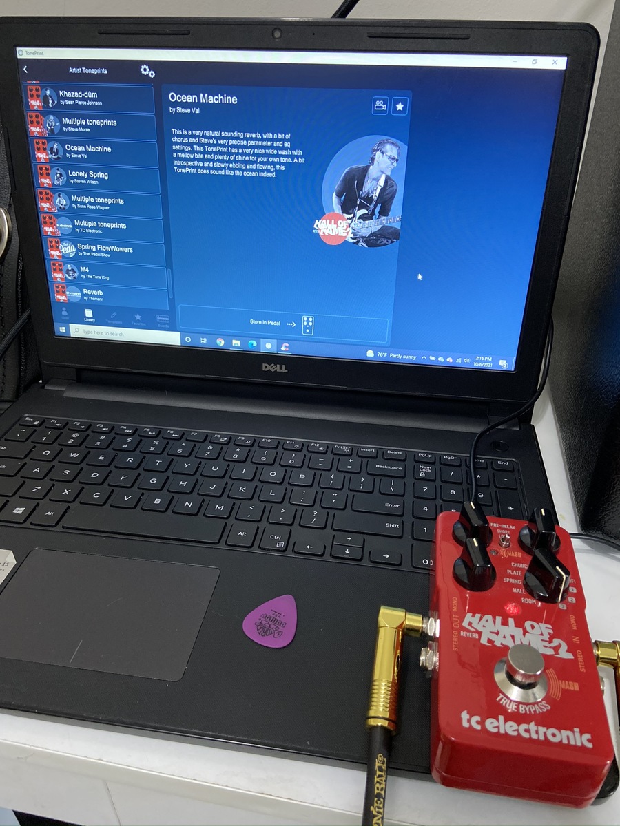 Metal Studio Setup by david_william_crites featuring TC Electronic Hall of Fame 2 Reverb and Dunlop Tortex Standard 1.14mm Guitar Picks