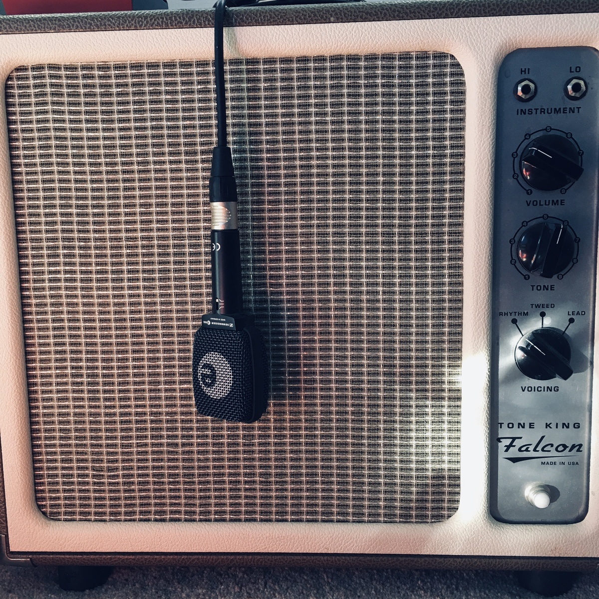 Sennheiser Studio Setup by lewyandrews featuring Tone King Falcon and Sennheiser e906