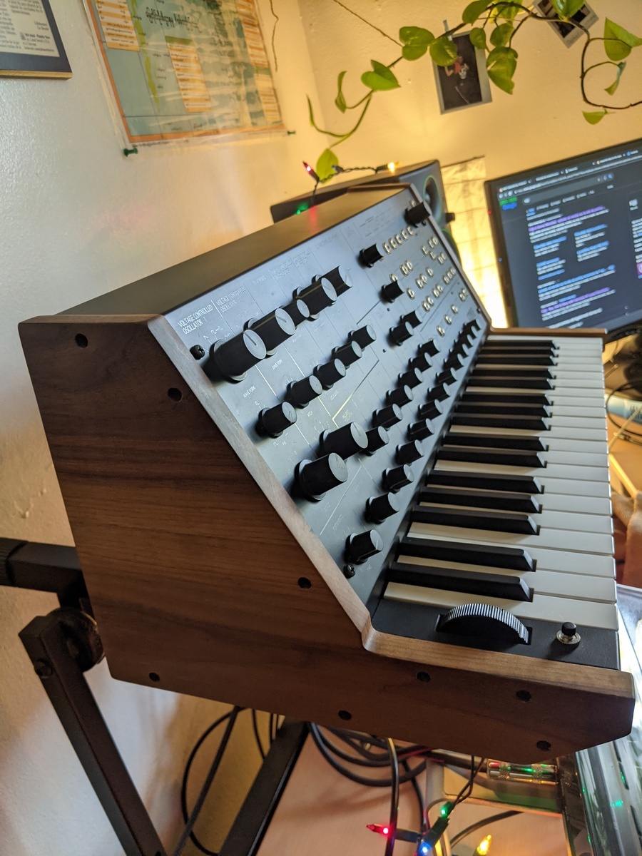 Electronic Synth Setup by jkafka featuring Korg MS-20 Mini, Mackie CR3 Studio Monitors, and Yamaha Reface DX