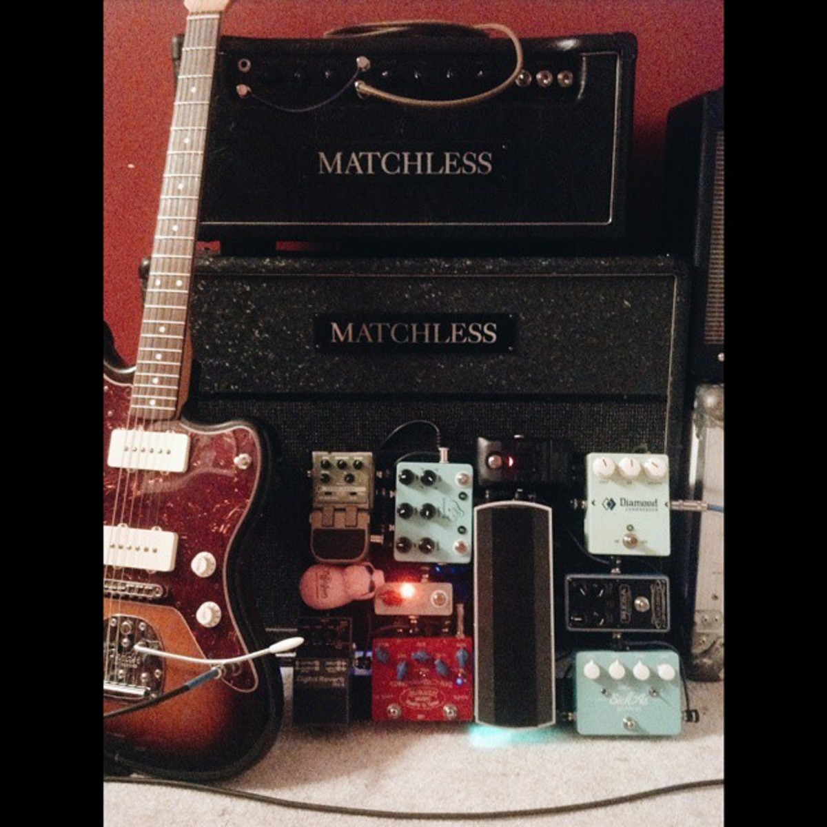 Music Gear Setup by matthewkkennedy featuring Fender Jazzmaster
