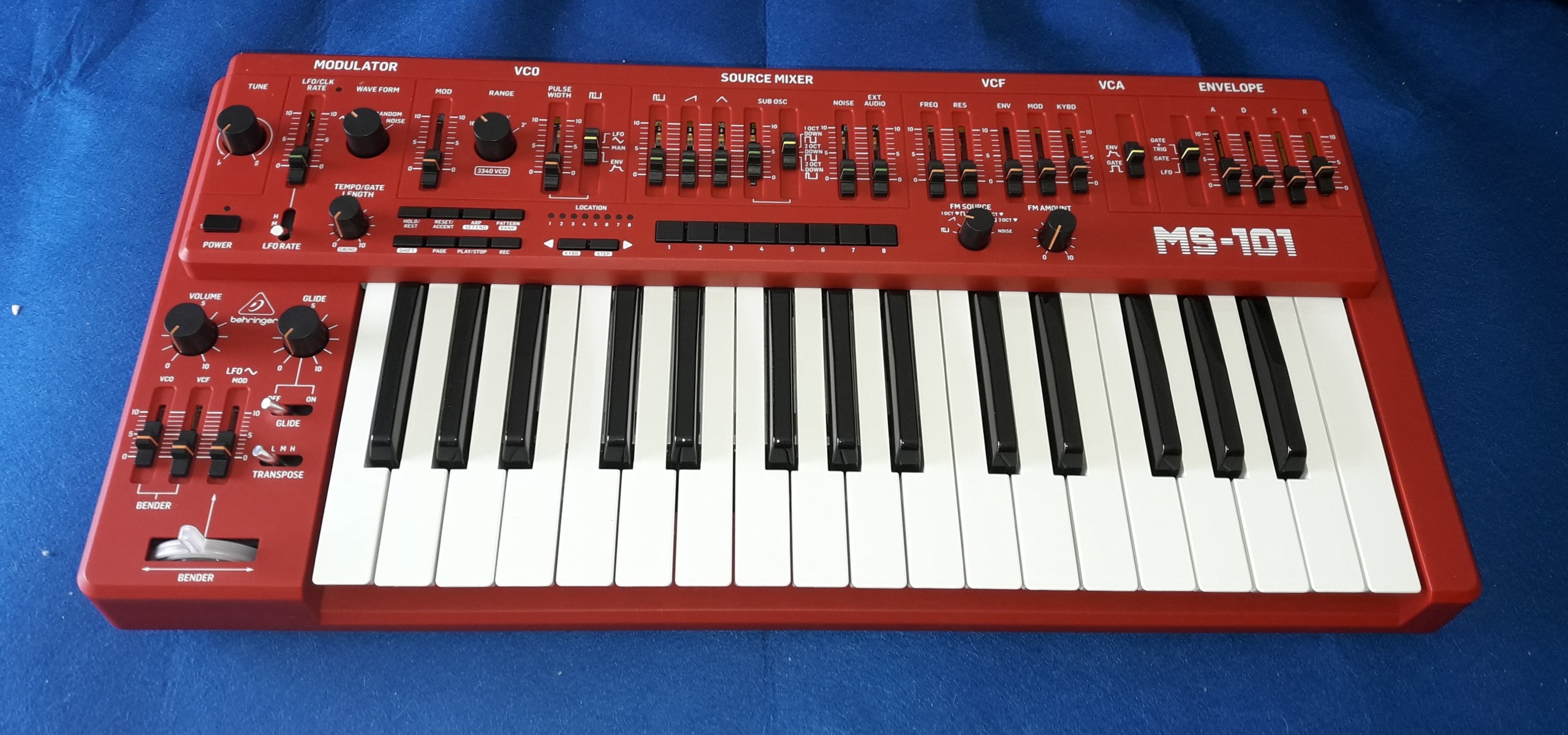 Music Gear Setup by dj_murray featuring Behringer MS-101-RD