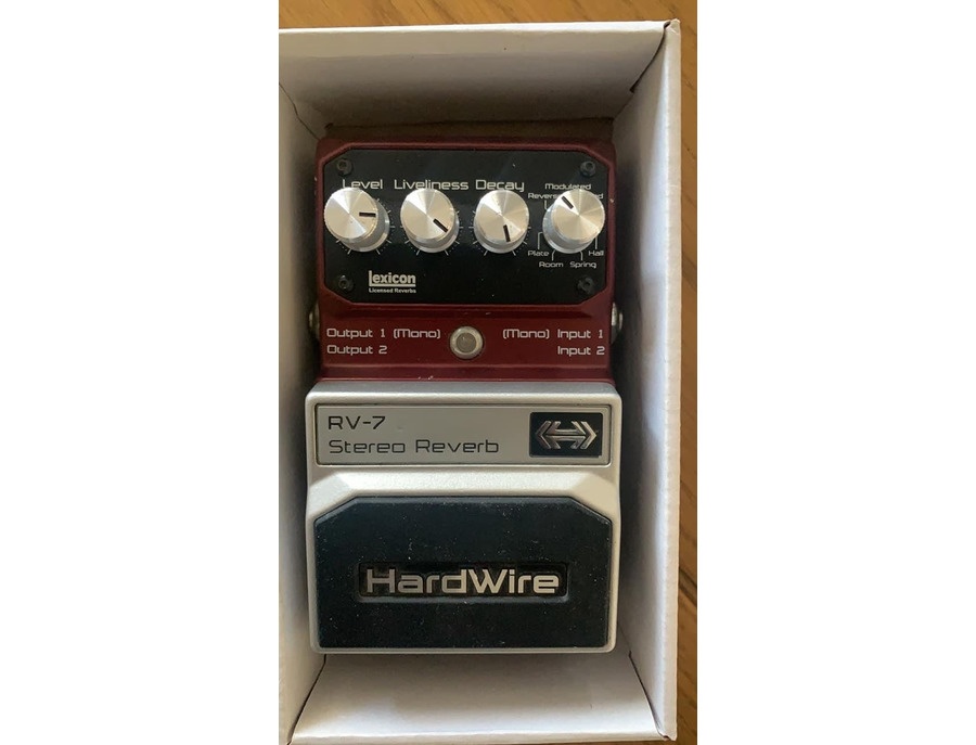DigiTech HardWire RV-7 Stereo Reverb - ranked #13 in Reverb 