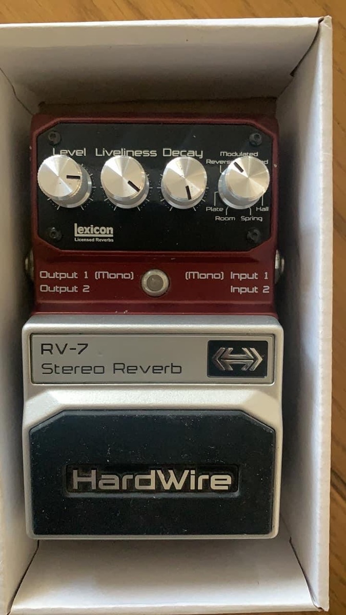 Music Gear Setup by nickjamison featuring DigiTech HardWire RV-7 Stereo Reverb