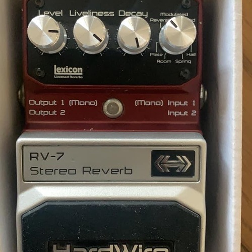 DigiTech HardWire RV-7 Stereo Reverb - ranked #8 in Reverb Effects 