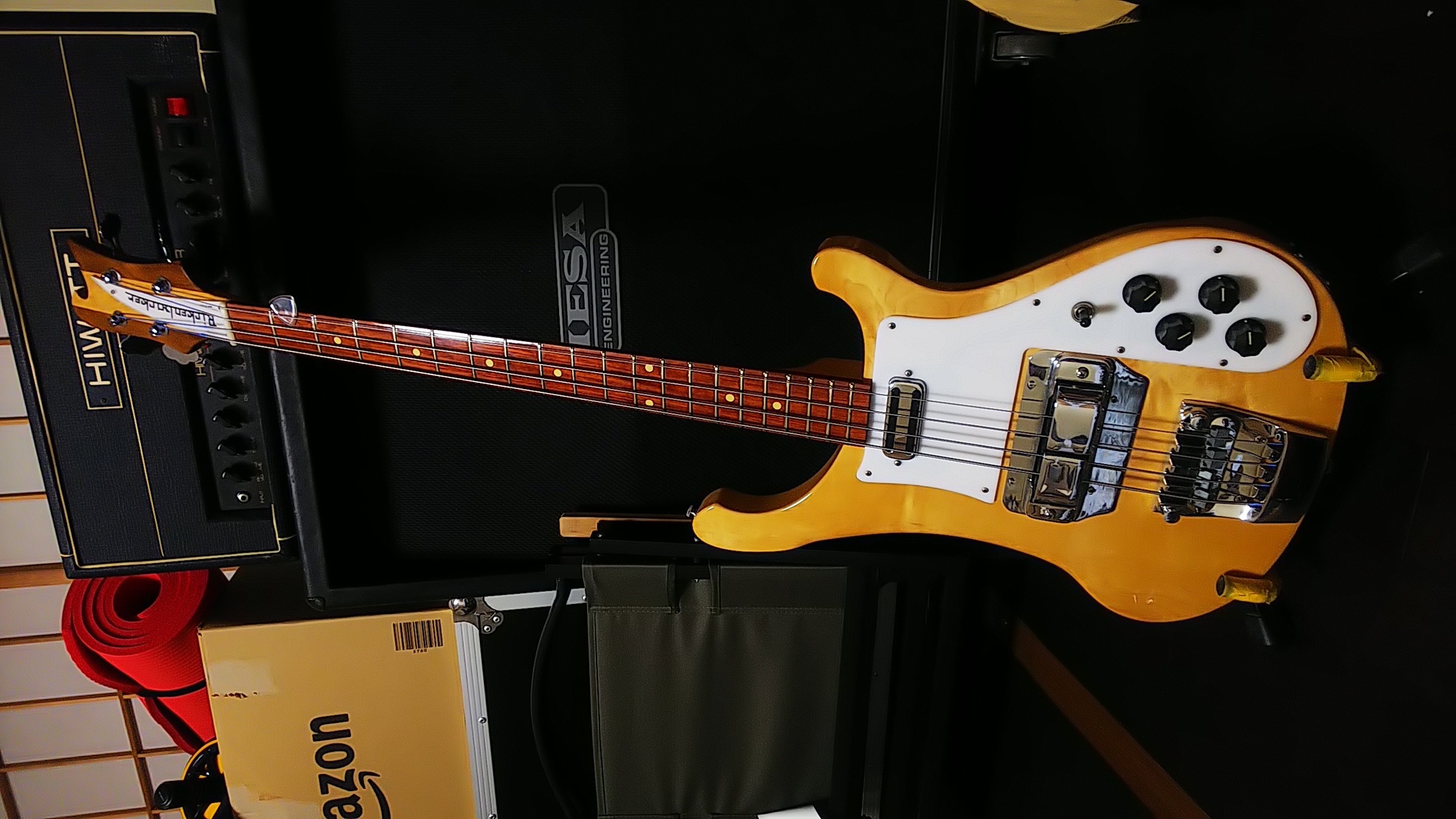 Music Gear Setup by mickun featuring Rickenbacker 4001 V63