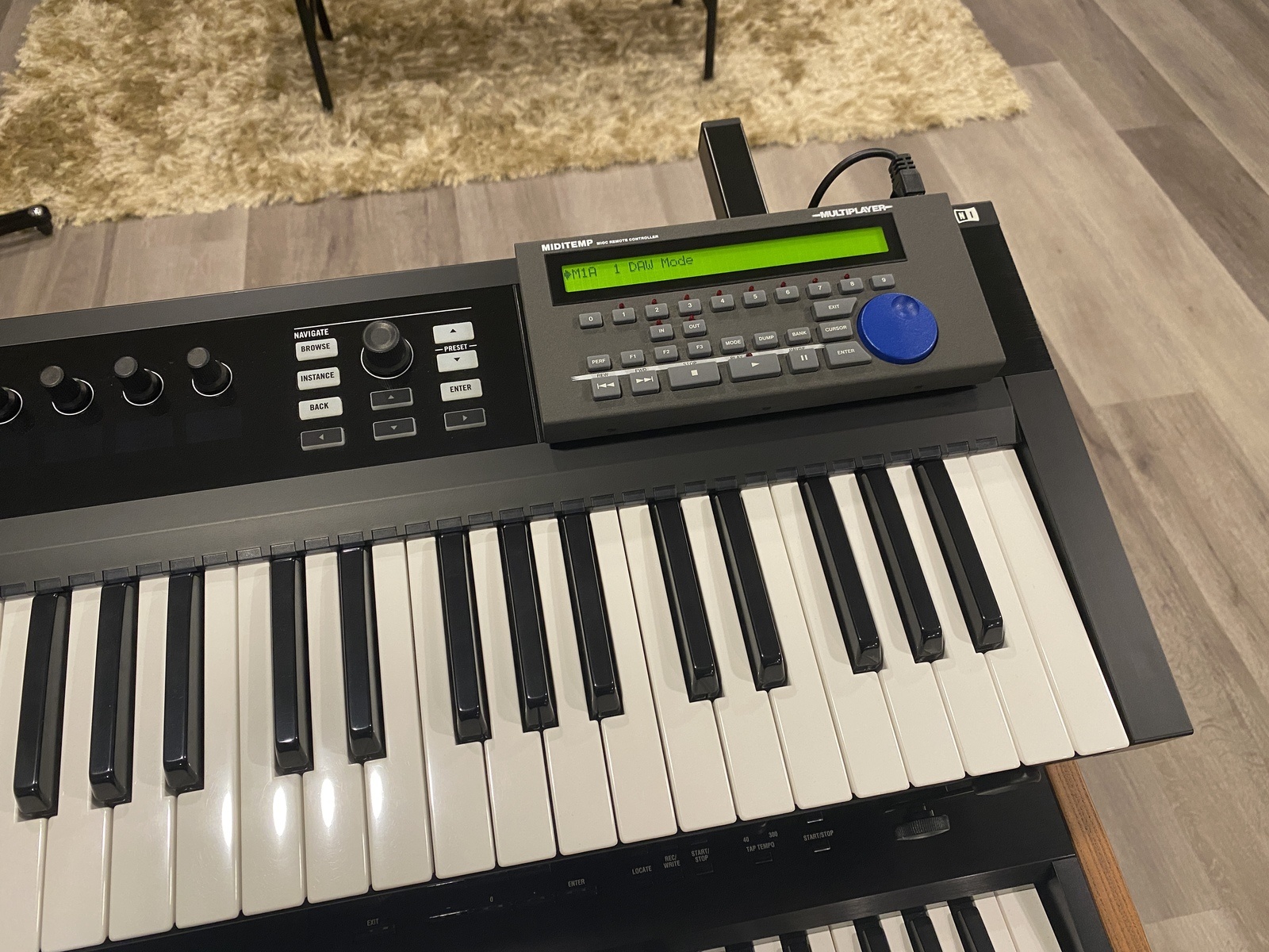 Synth Setup by chahxeex featuring MIDITEMP PMM88-E Programmable MIDI Matrix 8x8 MIDI Expander Controller