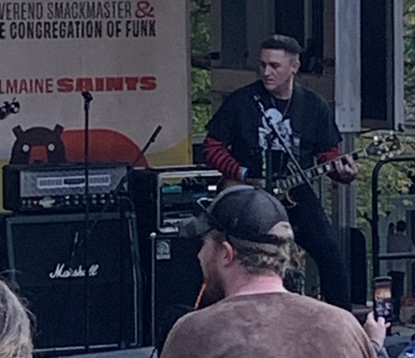 Metal Amp Rig by will_scott_cole featuring Mesa/Boogie Dual Rectifier 100W 3-channel Solo Head (Multi-Watt), Marshall 1960A 4x12'' Cabinet, and Gibson Les Paul Custom Electric Guitar and 2 more pieces of gear