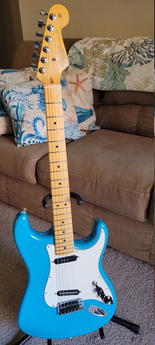 Metal Music Gear Setup by artifex_adrift featuring Fender American Professional II Stratocaster, Seymour Duncan Hot Rails, and Seymour Duncan STK-S2 Hot Stack Strat Pickup and 1 more piece of gear