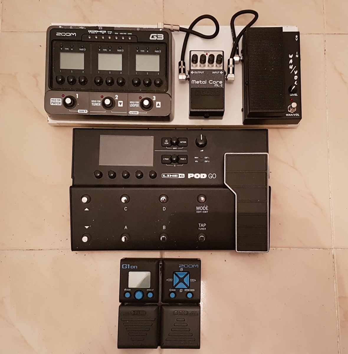 Line 6 POD Go Guitar Multi-effects Floor Processor