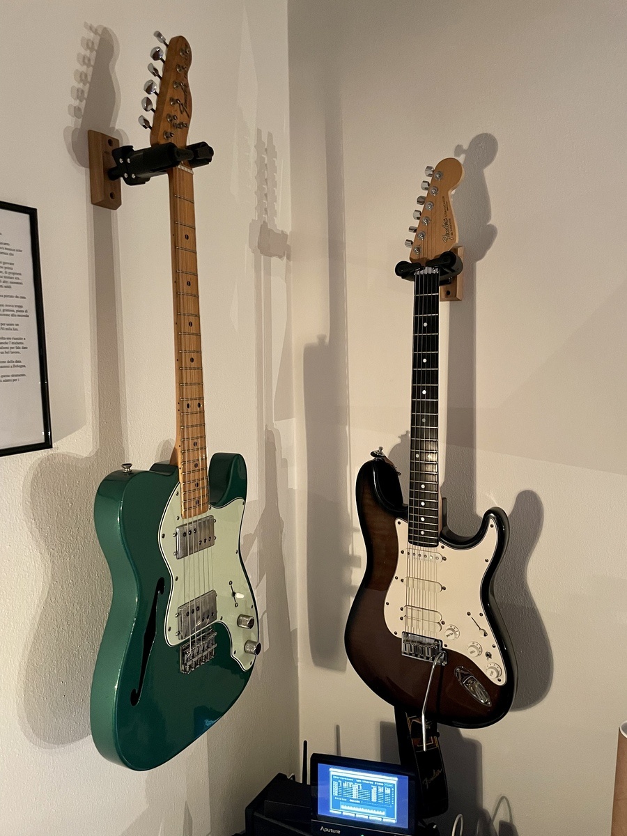 Music Gear Setup by tastatore featuring Fender Classic Series '72 Telecaster Thinline and Fender Stratocaster Ultra