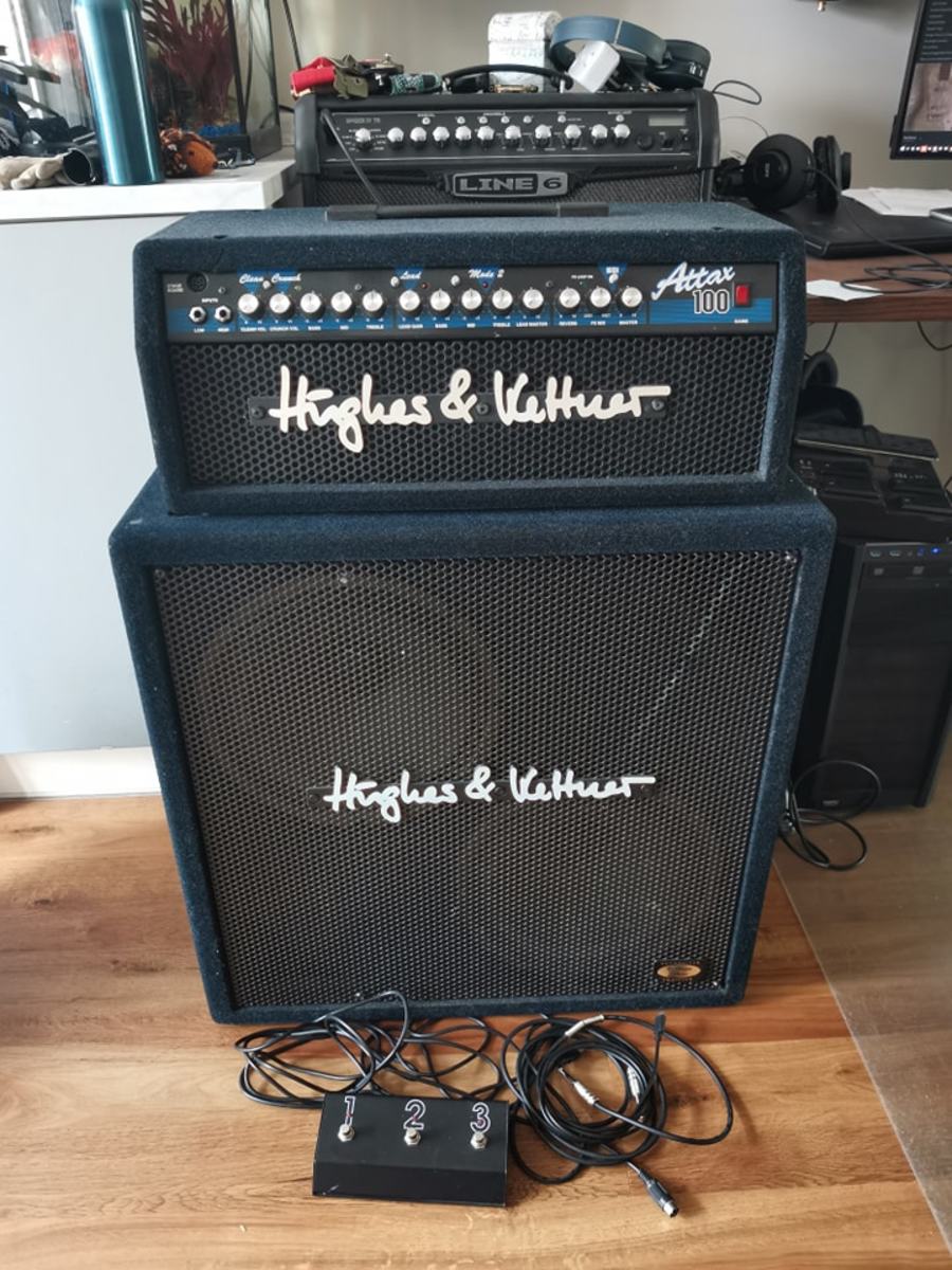 Amp Rig by stuart_wild featuring Hughes & Kettner Attax 100 Head