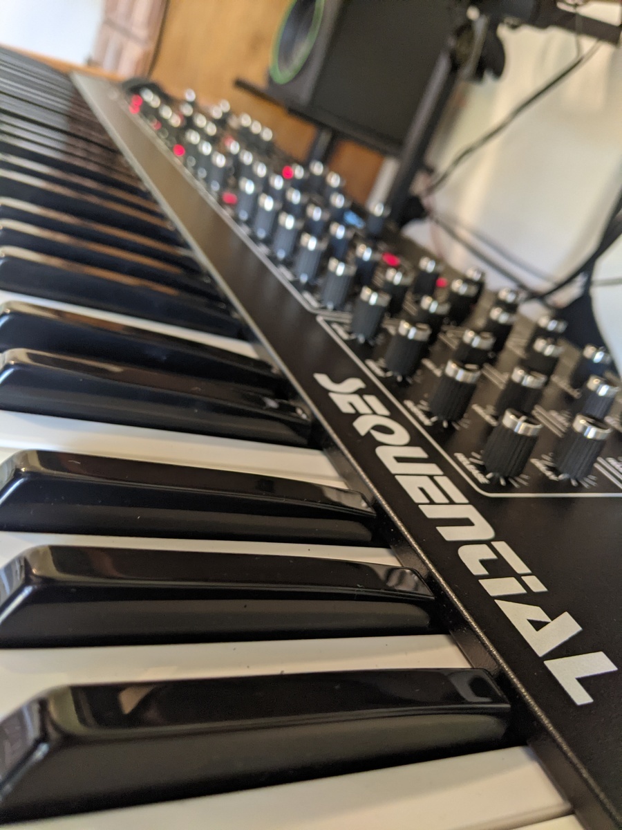 Electronic Synth Setup by jkafka featuring Dave Smith Instruments Sequential Prophet REV2