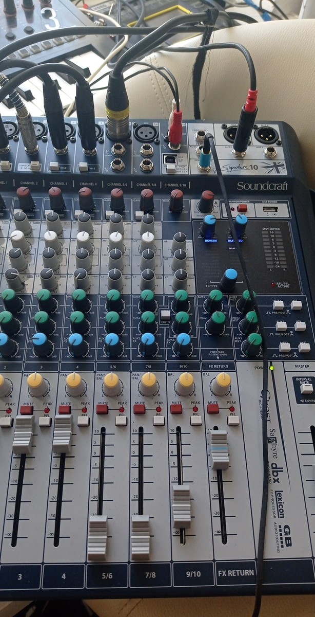 Music Gear Setup by badlsyms featuring Soundcraft Signature 10