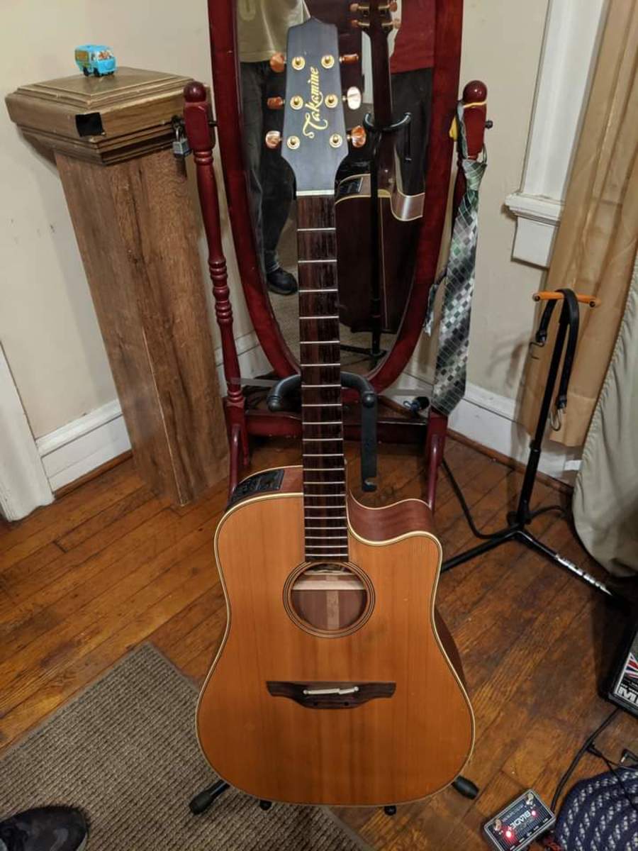 Music Gear Setup by john_rebel featuring Takamine EAN10C
