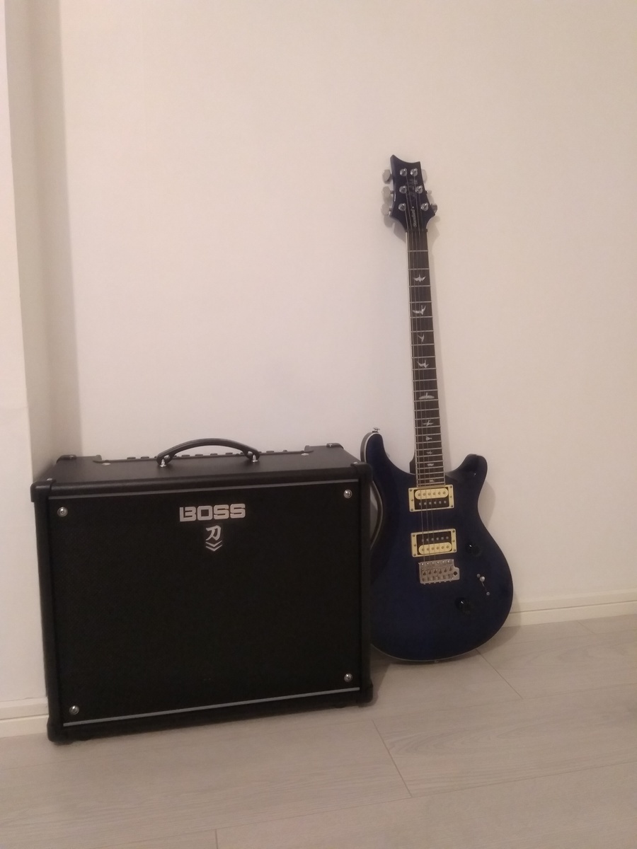 Metal Studio Setup by janberk featuring Boss Katana-100 MKII and PRS SE Standard 24