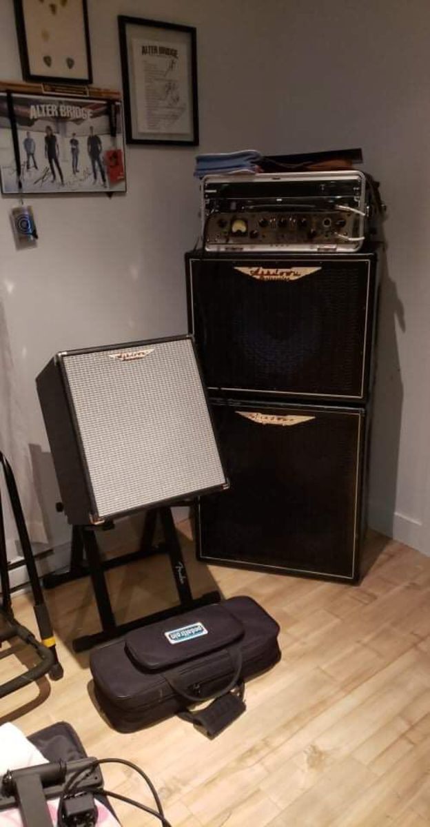 Studio Setup by shifter_bass featuring Ashdown Engineering Studio 12 1x12 100w
