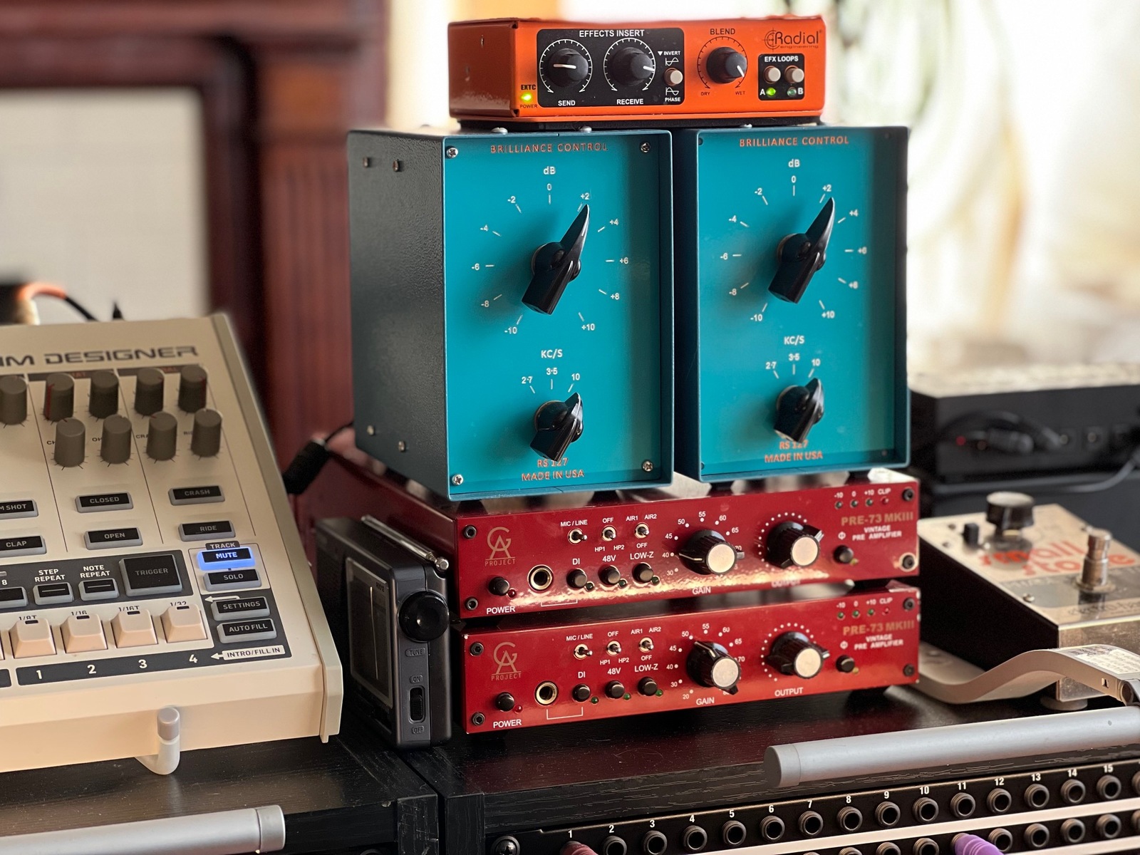 Music Gear Setup by mikefiction featuring RS127 Brilliance Control