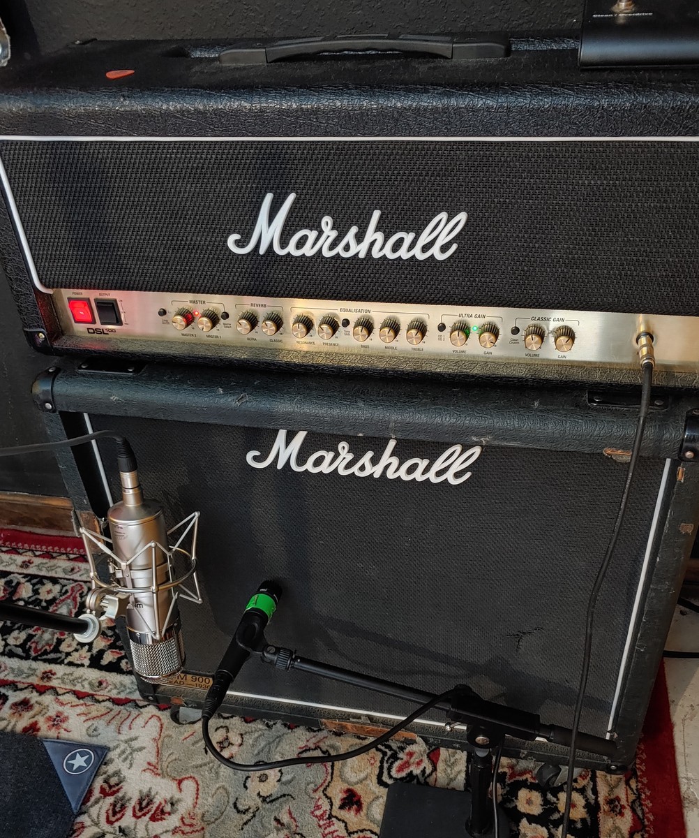 Metal Music Gear Setup by mickeyleemusic featuring Marshall DSL100H