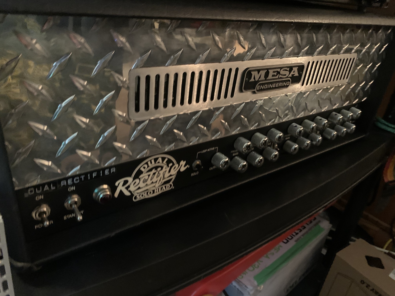 Metal Amp Rig by jamescassidy featuring Mesa/Boogie Dual Rectifier 100W 3-channel Solo Head (Multi-Watt)