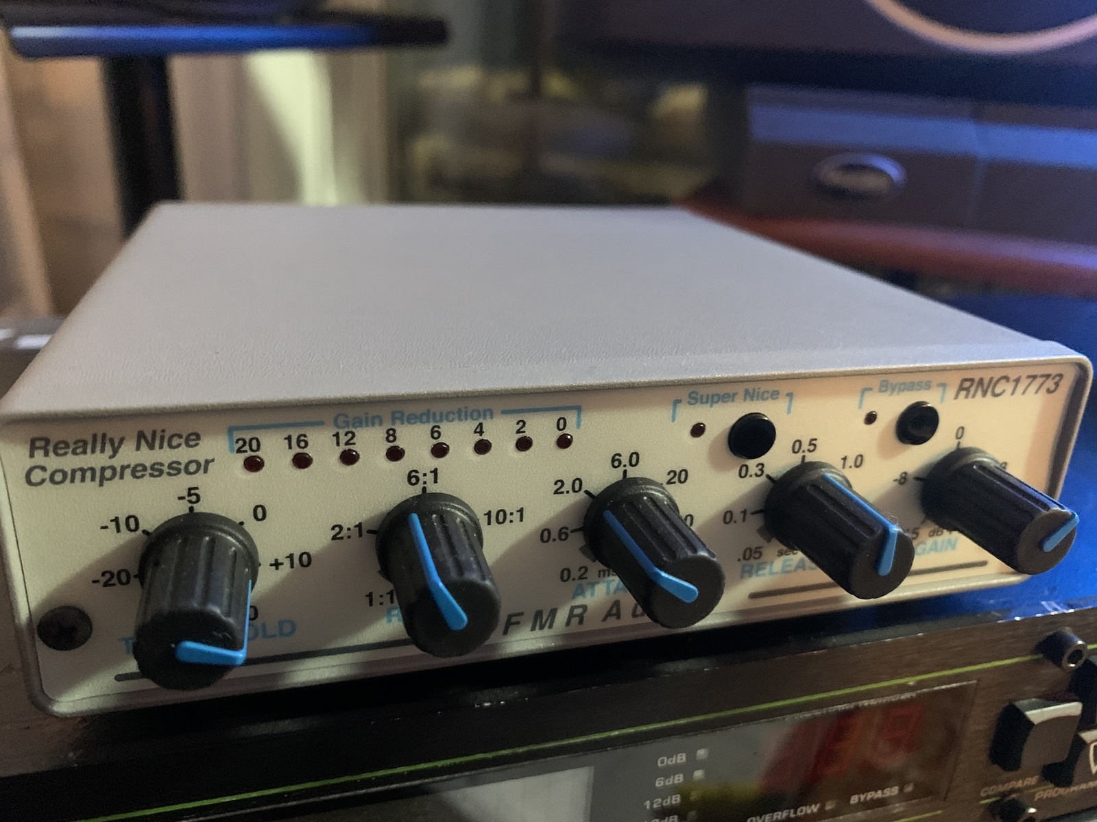 Electronic Studio Setup by jamescassidy featuring FMR Audio RNC1773 Really Nice Compressor
