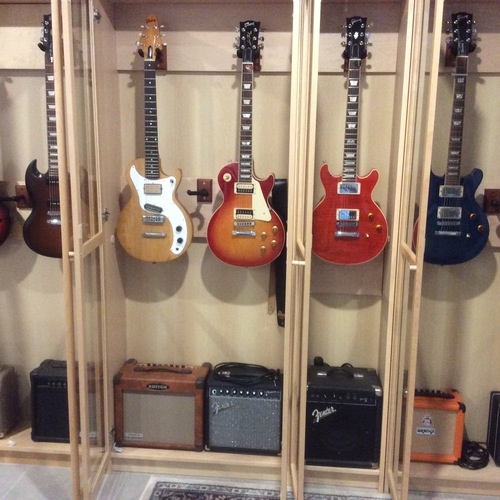 Photo of Fender Champ 12 and more gear in a guitar and amplifier