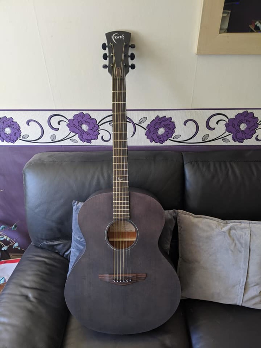 Music Gear Setup by m4rk3h featuring Faith Guitars FKNE Naked Neptune Electro Acoustic Guitar