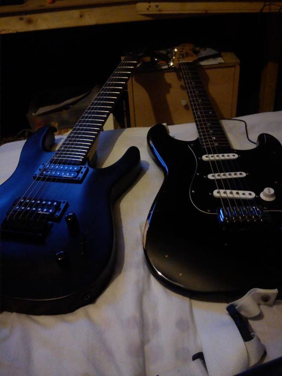 Music Gear Setup by m4rk3h featuring Squier Bullet Stratocaster SSS