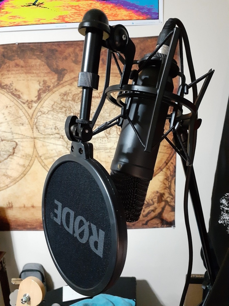 Studio Setup by jeremy_crockett featuring Rode NT1