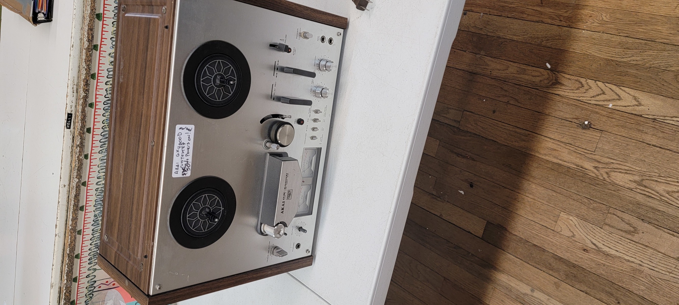 Music Gear Setup by predacon_predacon featuring Akai GX-4000D Reel to Reel Tape Recorder