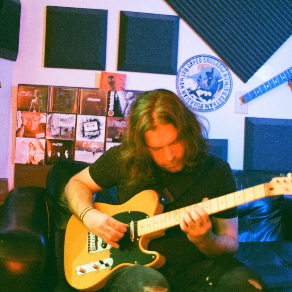 Punk Studio Setup by presentresident featuring Squier Affinity Series Telecaster