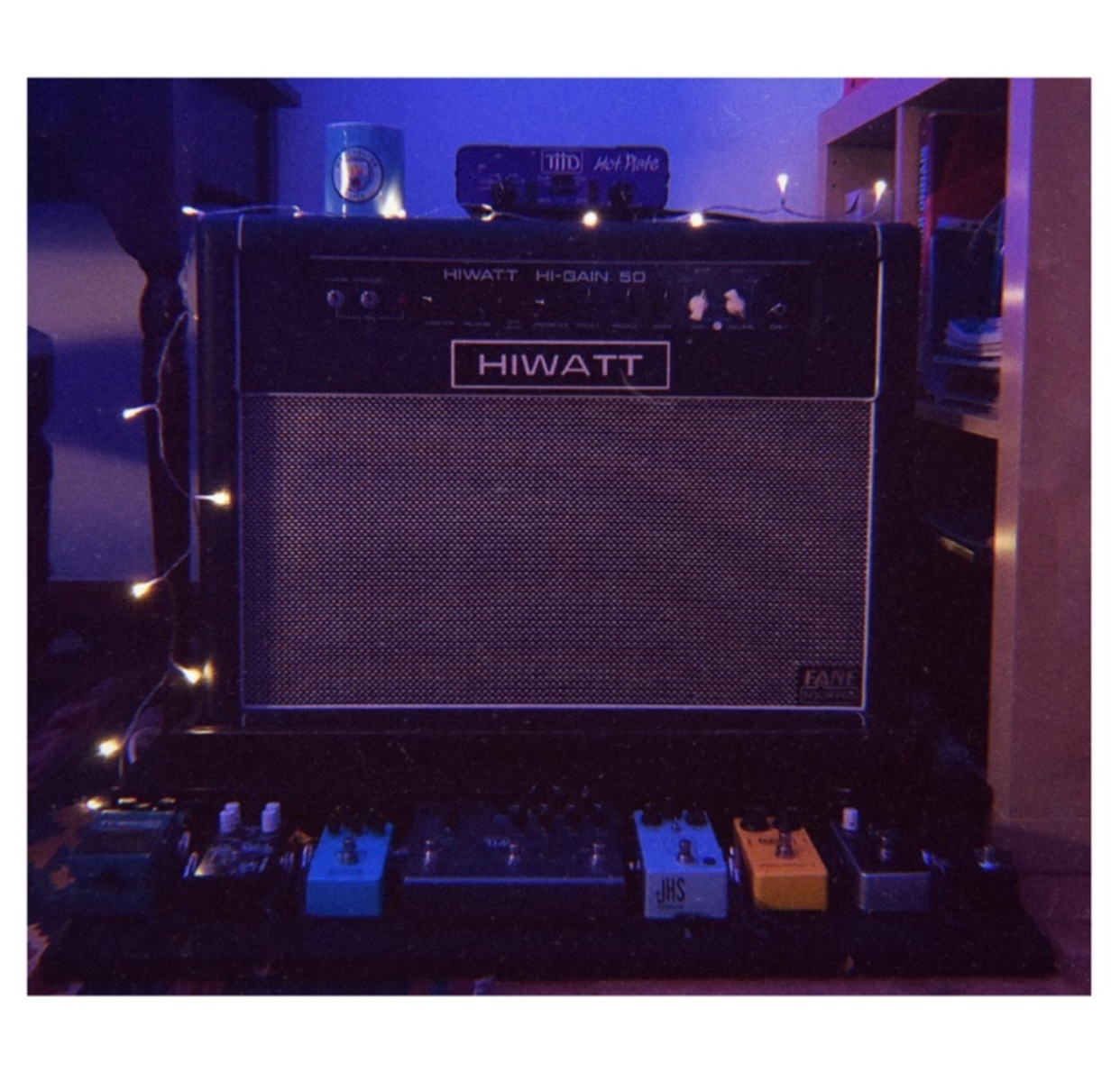 Pedalboard by nick_09 featuring Hiwatt HGS50C - Hi Gain 50w Combo, THD Hot Plate Guitar Amplifier Power Attenuator 8 Ohms, and JHS SuperBolt V2 and 6 more pieces of gear
