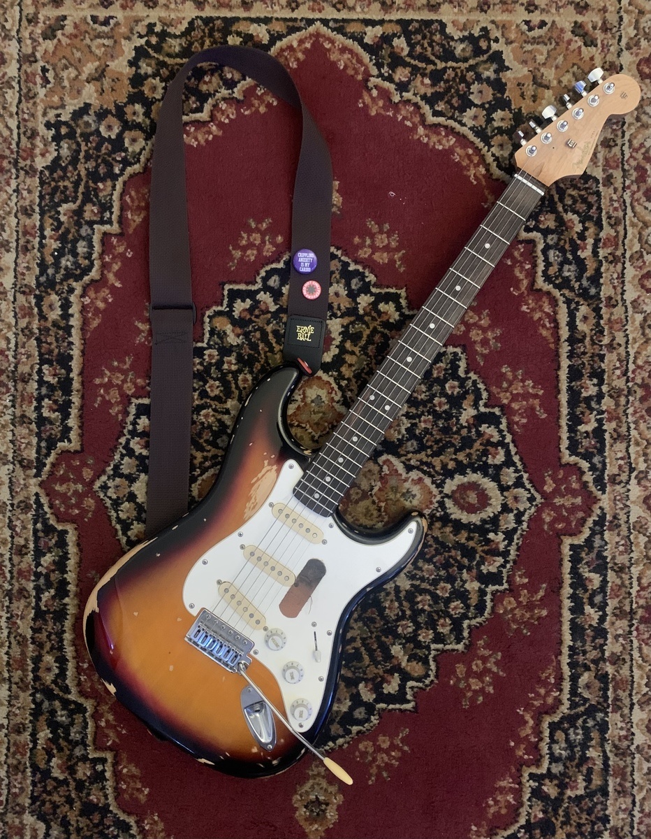 Music Gear Setup by alex_casillas featuring Squier Stratocaster