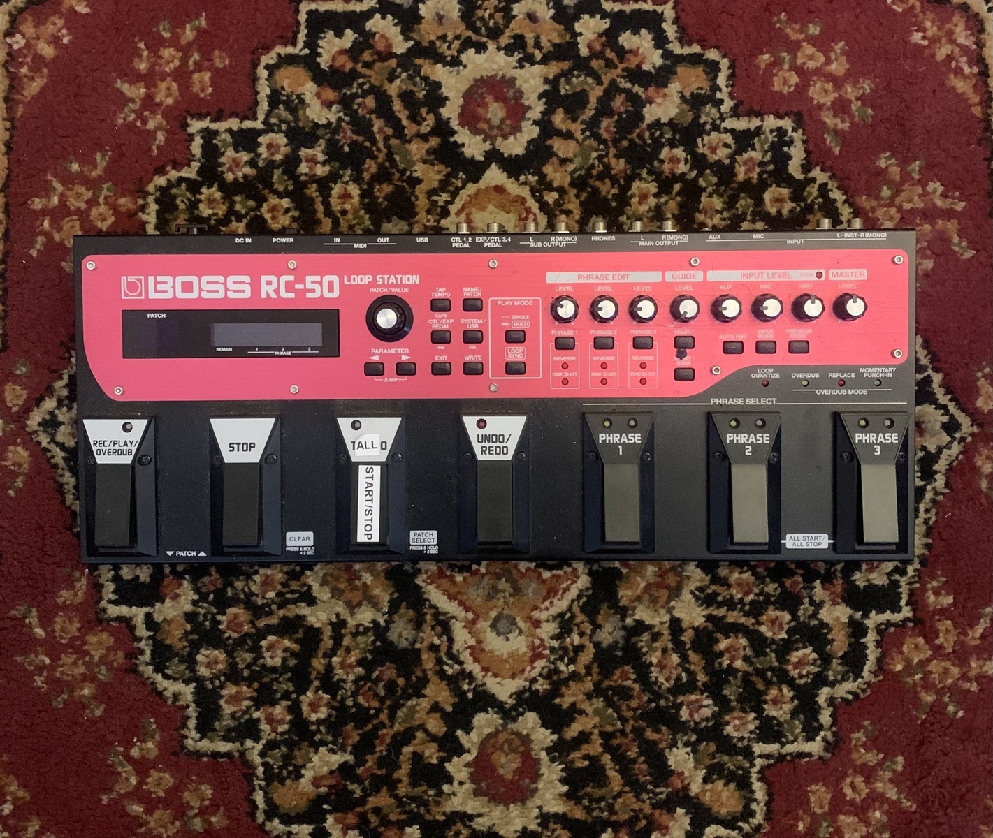 Pedalboard by alex_casillas featuring Boss RC-50 Loop Station